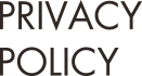PRIVACY POLICY